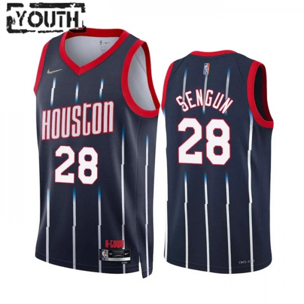 Houston Rockets Trikot Alperen Sengun 28 Nike 2022-23 City Edition Navy Swingman - Kinder Houston Rockets Trikot Alperen Sengun 28 Nike 2022-23 City Edition Navy Swingman - Kinder
